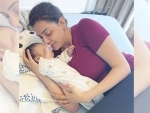 Kajal Aggarwal gifts her fans a special Monday moment by sharing adorable image of her son on Instagram