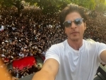 Baazigar turns 57: Shah Rukh Khan poses with a 'sea of love' that spreads all around him on his birthday