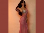 Disha Patani looks vivacious in pink saree