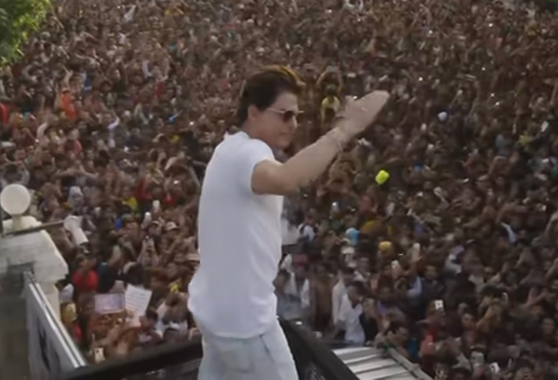 Shah Rukh Khan thanks fans for their birthday wishes with this video. See it