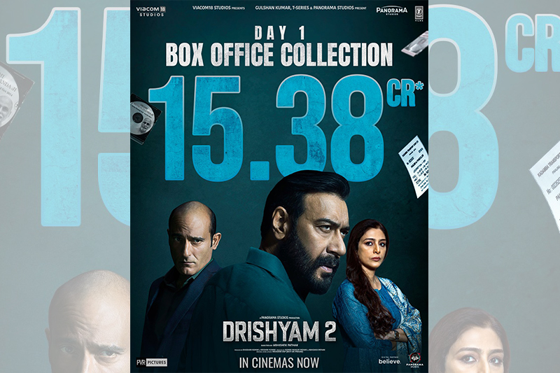 Ajay Devgn's Drishyam 2 roars in box office in week 1