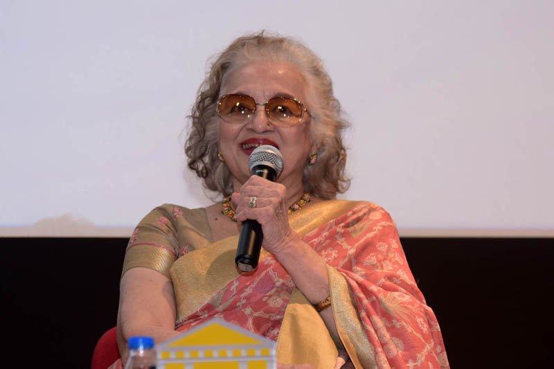 Dadasaheb Phalke Award Winner Asha Parekh participates in In-Conversation Session at 53rd IFFI