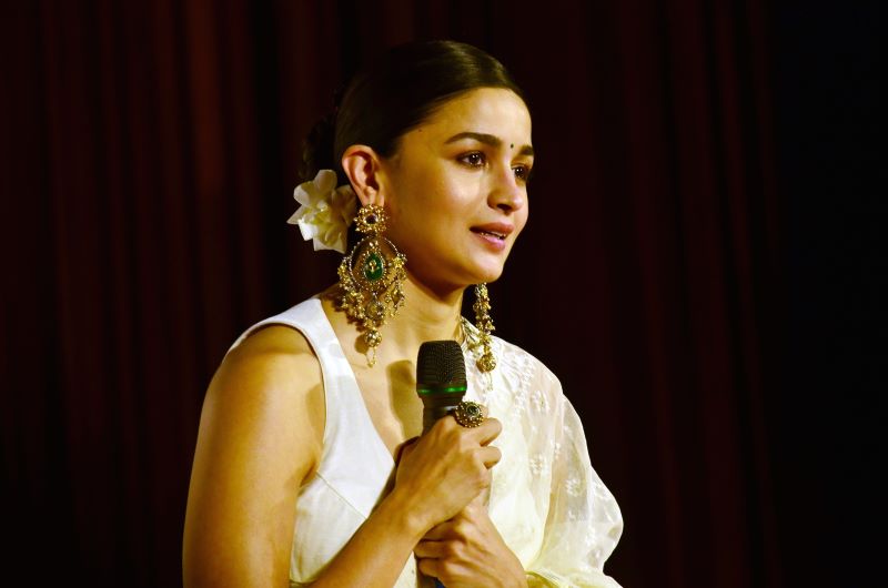 Alia Bhatt during promotion of her film in Kolkata | Image Credit: Avishek Mitra/IBNS
