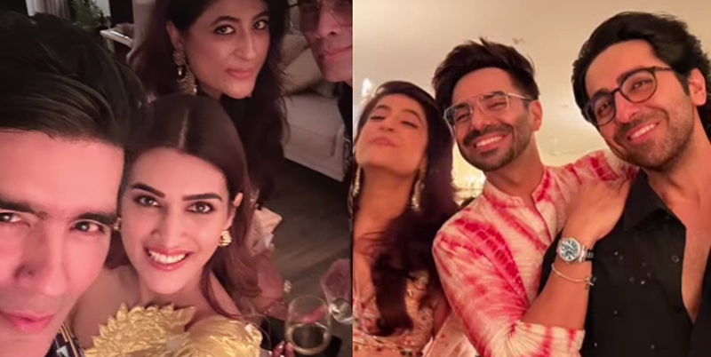 B-town celebs throng at Ayushmann Khurrana's house for Diwali party