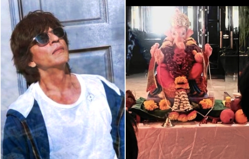 This is how SRK begins Ganesh Chaturthi festivities at home. Check out