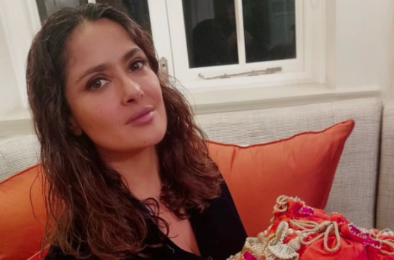 Salma Hayek wishes on Diwali but fans correct her for 'Shush' oopsie