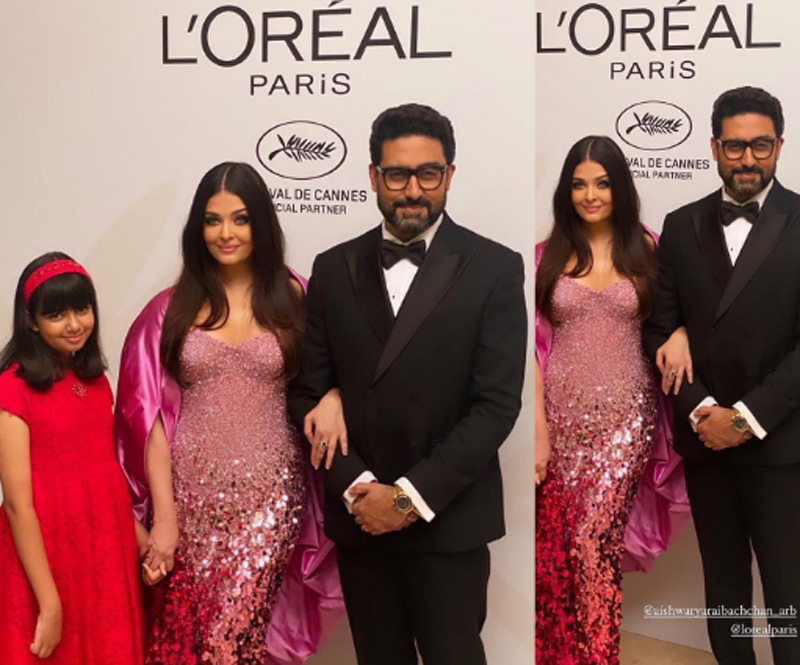Amitabh Bachchan posts special Instagram picture on Abhishek-Ash-Aaradhya's visit to Cannes