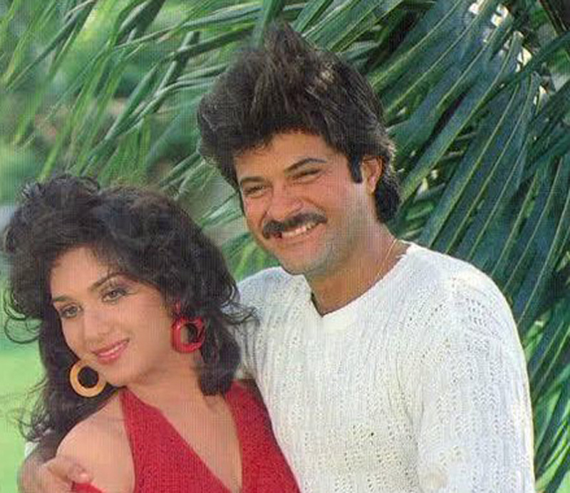 Anil Kapoor shares throwback image to wish her former Bollywood colleague Meenakshi Sheshadri on birthday