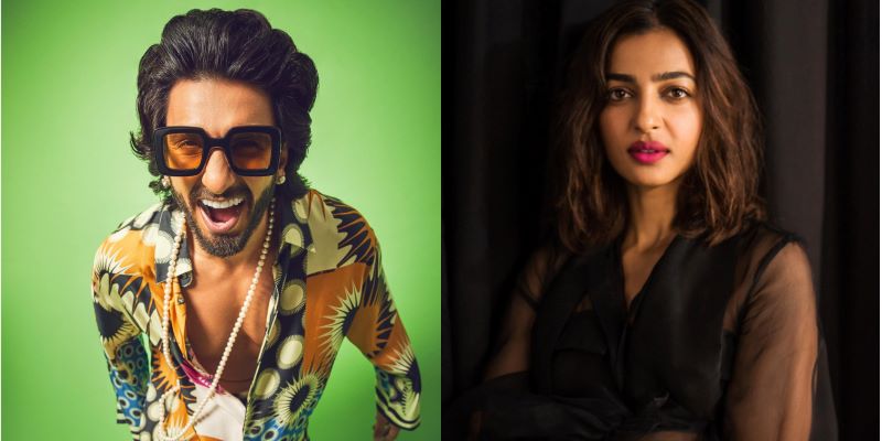 (From L to R) Ranveer Singh and Radhika Apte | Image Credit: Facebook/Ranveer Singh/Radhika Apte