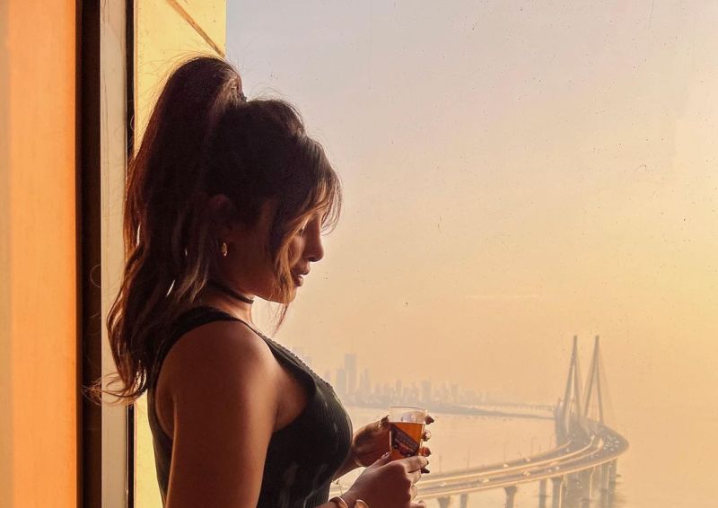 Priyanka Chopra is back in India, shares stunning image for Instagram fans