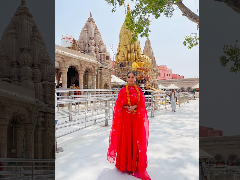 Esha Gupta set to visit Kashi Vishwanath Temple in Varanasi