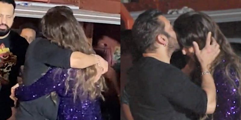 Birthday bash: Video of Salman Khan hugging, kissing ex-girlfriend Sangeeta Bijlani goes viral
