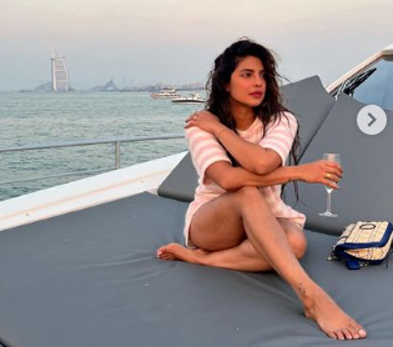 Priyanka Chopra enjoys her weekend in Dubai