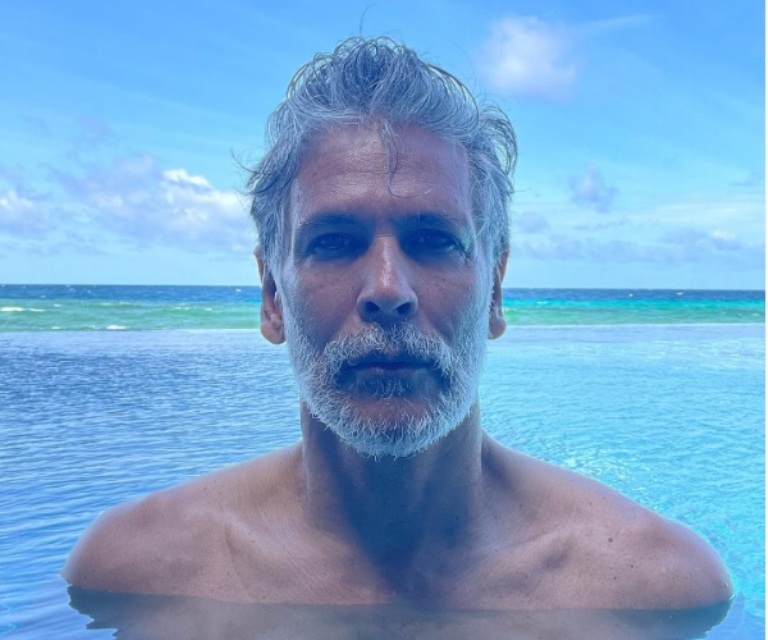 Milind Soman turns 57, shares 'no-filter' pic of himself from b'day celebration in Maldives