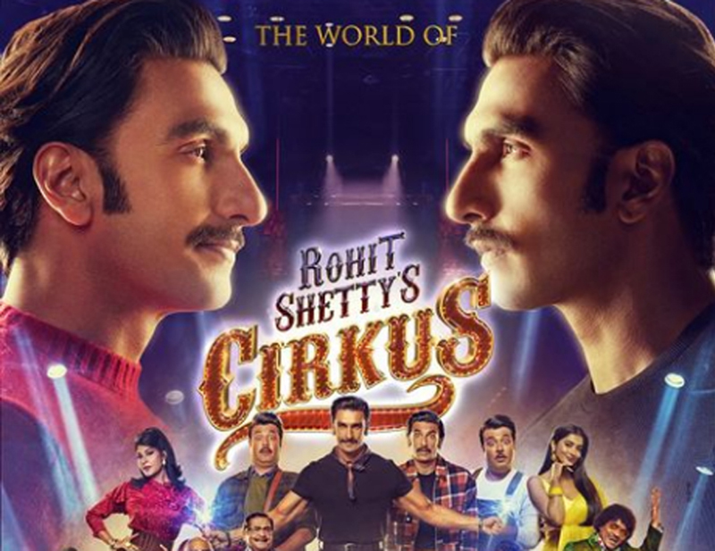 First poster of Ranveer Singh's Cirkus revealed by makers