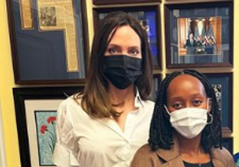 Angelina Jolie reveals on Instagram where her daughter Zahara will be attending college
