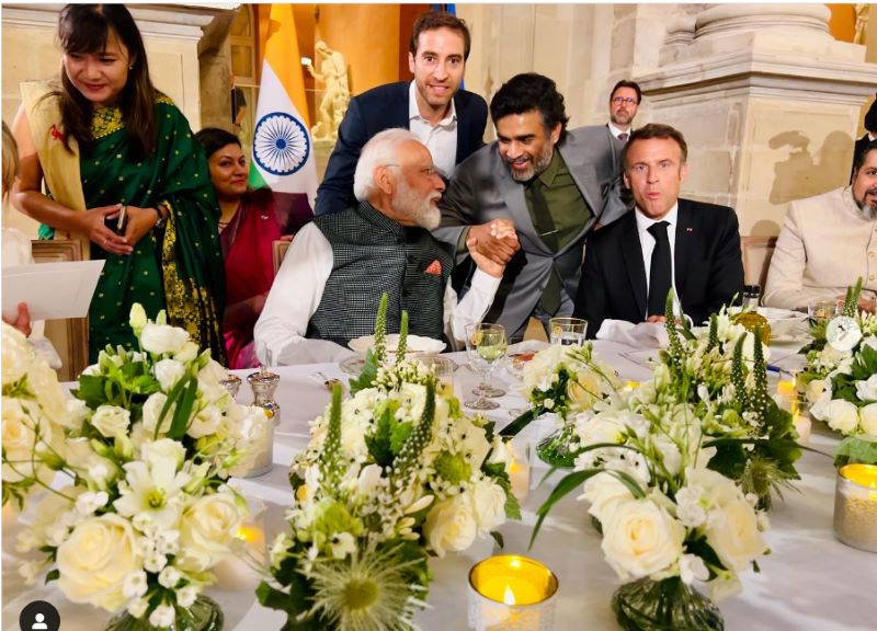 R Madhavan shares his 'forever moments' with PM Modi at dinner hosted by French Prez Macron in Paris