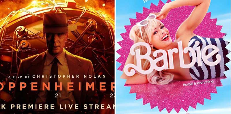 Barbie beats Oppenheimer on opening weekend Box Office showdown