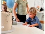 American singing sensation Mandy Moore celebrating first birthday of baby boy