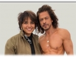 Shah Rukh Khan looks dashing in this image shared by Pathaan makeup artist