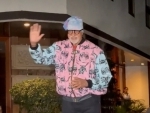 Amitabh Bachchan greets fans outside Jalsa on 81st birthday