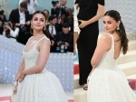 Alia Bhatt stuns in 'Made in India' pristine white gown at Met Gala in New York