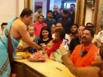 Priyanka Chopra visits Siddhivinayak Temple with daughter Malti Marie