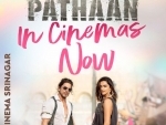 Jammu and Kashmir: Movie lovers enjoying Shah Rukh Khan's latest release Pathaan