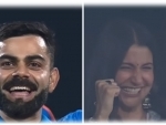 Virat Kohli takes maiden ODI World Cup wicket, Anushka Sharma's joyous laughter touches hearts
