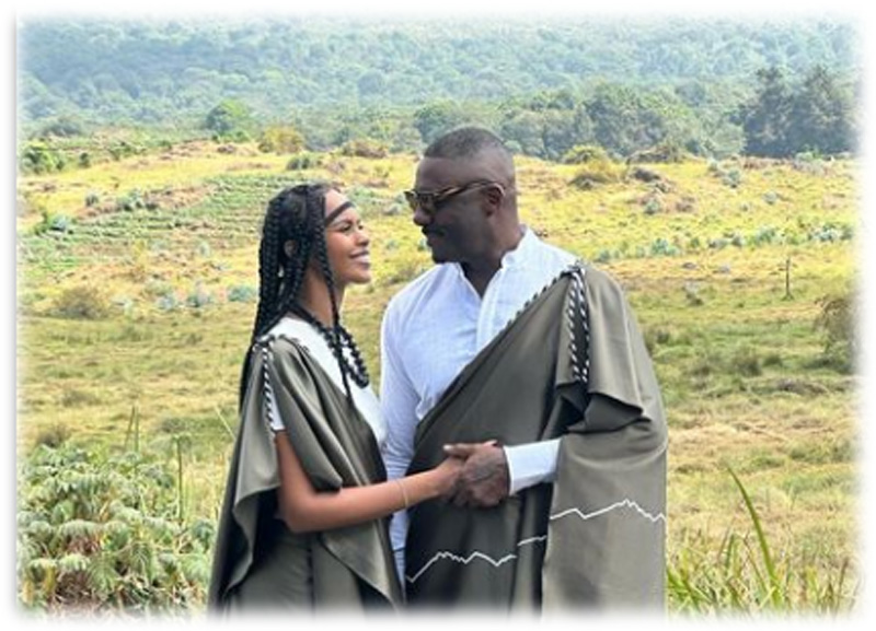 Rwanda: Actor Idris and his wife Sabrina Elba name baby gorilla Narame during Kwita Izina ceremony