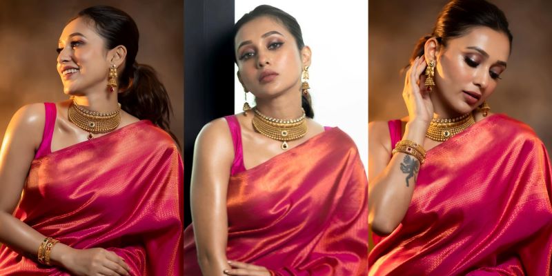 Mimi Chakraborty keeps her love for saree no secret in this Instagram post