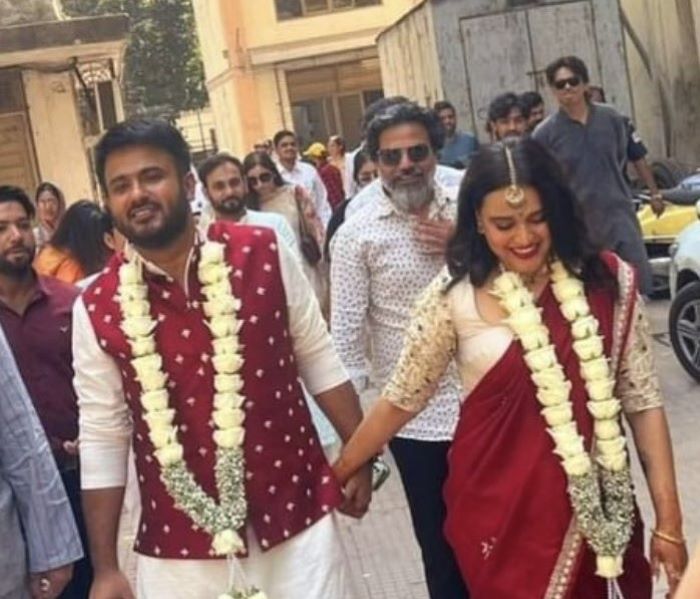 ​Actor Swara Bhasker marries SP leader Fahad Zirar Ahmad; says 'welcome to my heart' in social media post