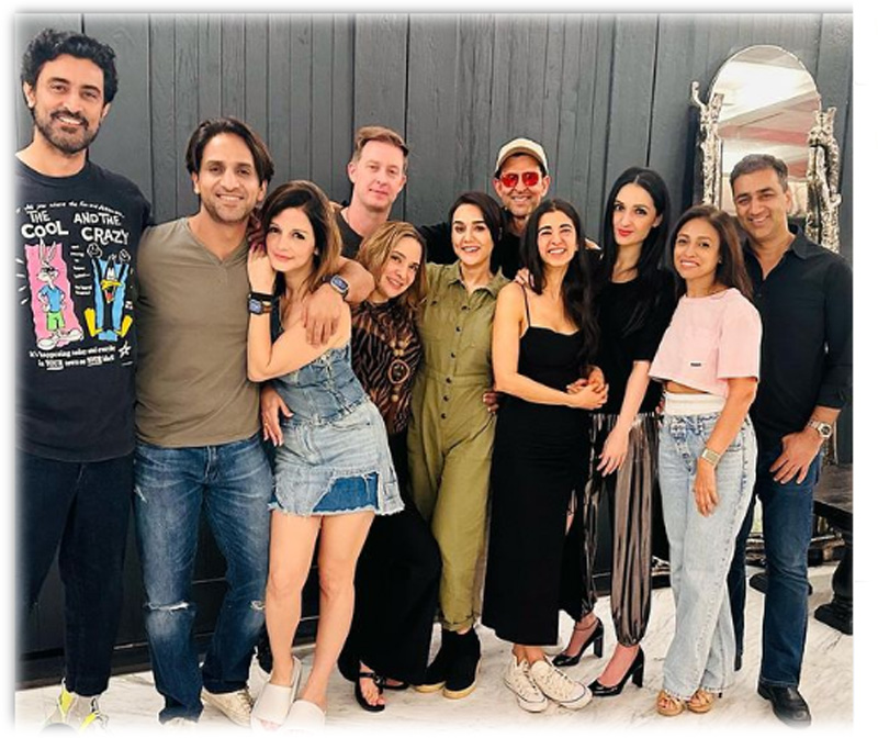 Preity Zinta shares 'Friday Night Fever' image with 'mad hatters', check out the stars who joined her
