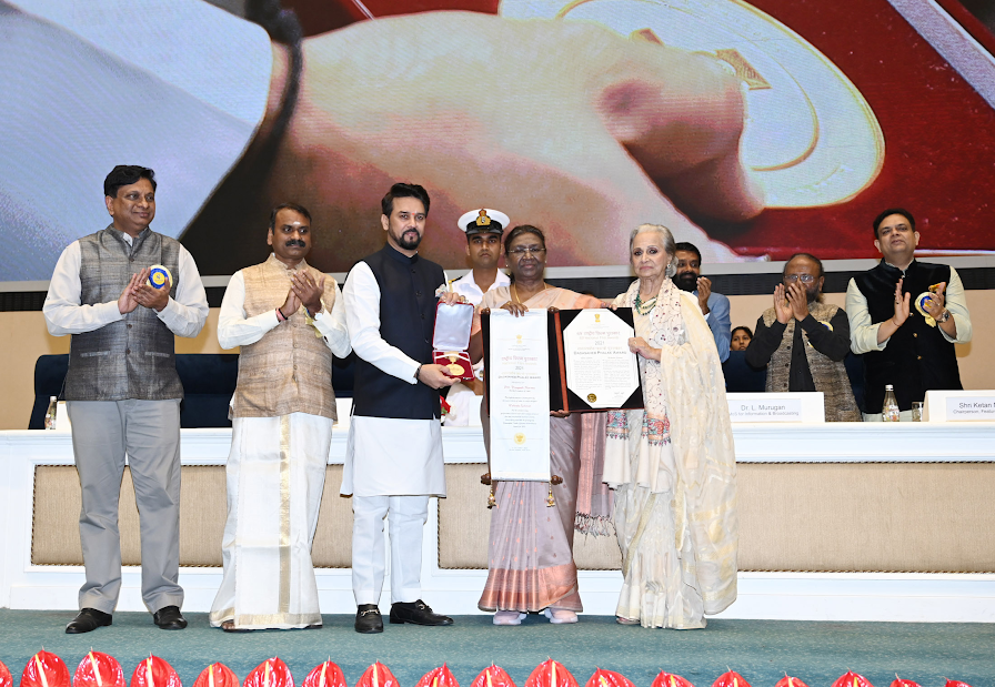 National Film Awards: Legendary actor Waheeda Rehman conferred with Dada Saheb Phalke Award; Kriti Sanon, Alia Bhatt, Allu Arjun receive Best Actor Award