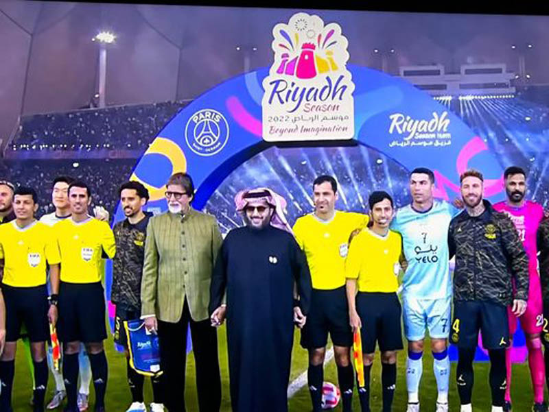 Riyadh witnesses clash between Messi and Ronaldo, Amitabh Bachchan steals the show 
