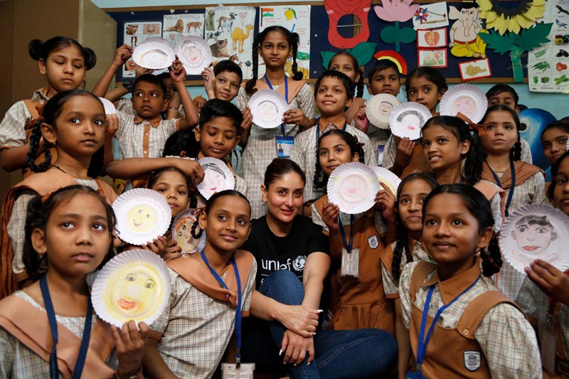 UNICEF India Celebrity Advocate Kareena Kapoor Khan promotes reading, foundational learning for young children