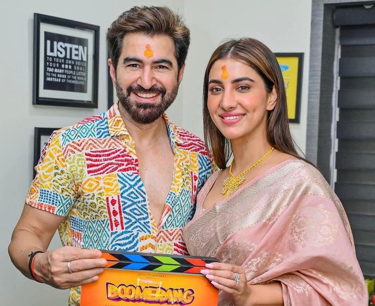 Tollywood superstar Jeet and Rukmini starrer 'Boomerang' sets new industry standards with Cinebot technology, futuristic bike