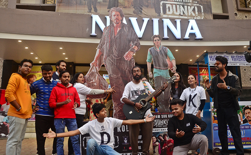 Dunki: Shah Rukh Khan's fans go berserk as superstar's third film of the year releases