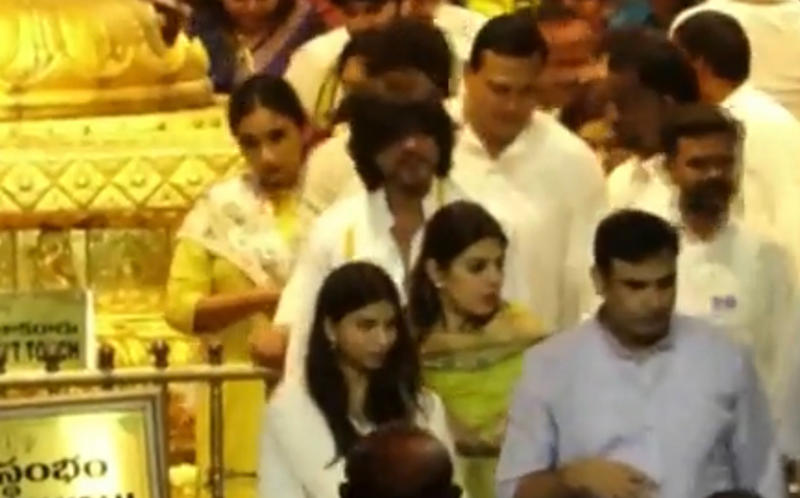 Shah Rukh Khan, daughter Suhana, Nayanthara visit Tirupati ahead of 'Jawan' release