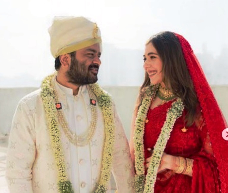 Actress Maanvi Gagroo marries Varun Kumar. Check out their wedding pics