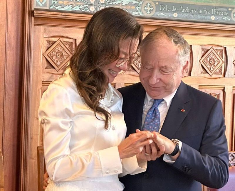 Michelle Yeoh marries longtime partner Jean Todt after 19 years of engagement