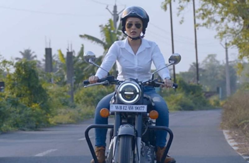 Mimi Chakraborty as Superintendent of Police, Burdwan in 