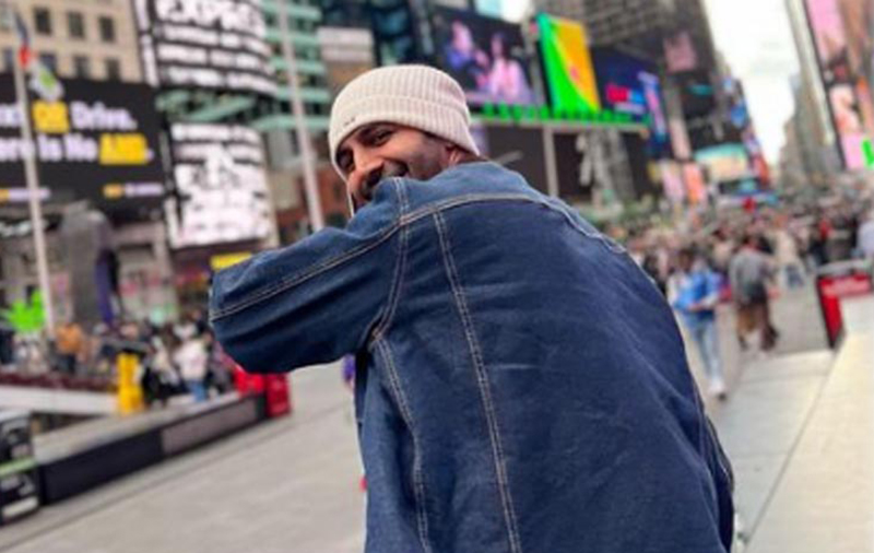 Kartik Aaryan shares glimpses from his New York visit
