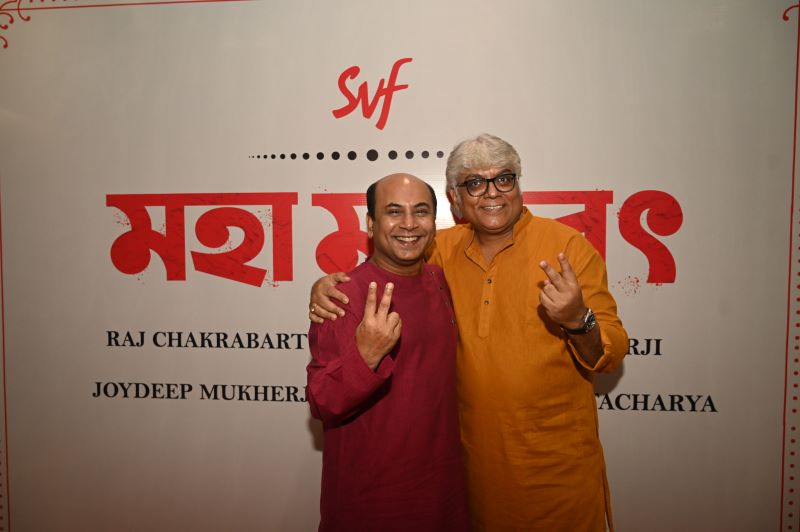 Anirban Chakrabarti (L) and Joydeep Mukherjee (R) | SVF PR Team