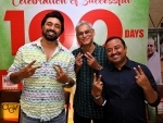 Team 'Pradhan' celebrates completion of 100 days in box office