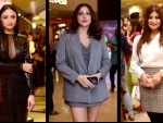 Subhashree Ganguly, Ishaa Saha, Madhumita lead celebs in gracing Shri Swapankumarer Badami Hyenar Kobole premiere