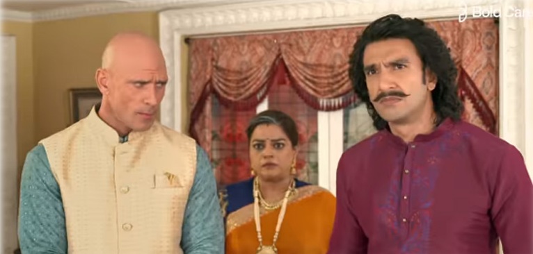 Ranveer Singh collaborates with adult film actor Johnny Sins for a 'desi' ad promoting men's sexual health, netizens describe it as 'unexpected and bold'