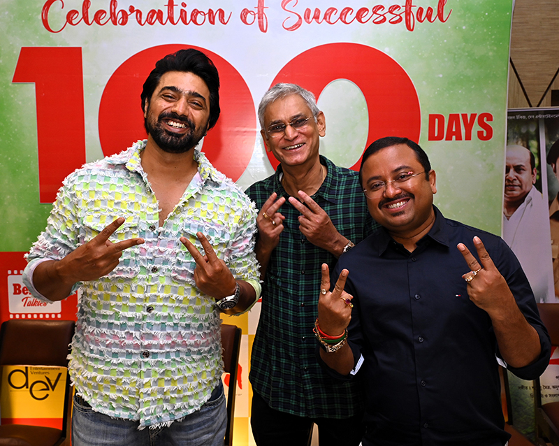 Team 'Pradhan' celebrates completion of 100 days in box office