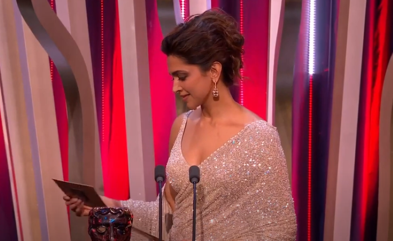 Deepika Padukone presents award to Jonathan Glazer at BAFTA 2024
