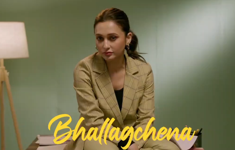 Catch the teaser of Mimi Chakraborty's upcoming song Bhallagchena